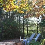Molly Hetherwick/Kitsap News Group photos
The trail has spots to sit and relax.