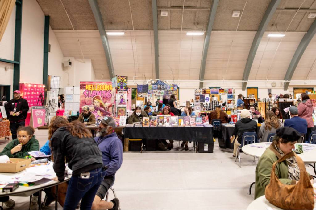 While Squatchcon caters to the geek culture crowd with its cosplay contests, gaming events and panel discussions, the Sasquatch theme gives it a Northwest angle. Photo by Nora Pitaro/Squatchcon Comic & Arts Convention.
