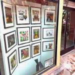 Mike De Felice/Kitsap News Group photos
Artwork displayed through windows in Bremerton.