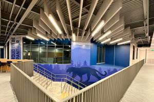 NKSD courtesy photos
One of the key features of the new Poulsbo Middle School building is a mural designed by students.