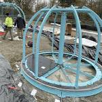 City of Poulsbo courtesy photos
Playground installation at Raab Park.