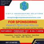 SEA courtesy graphic Feb. 1 is the next sensory night open gym from 6:30 to 7:30 p.m.