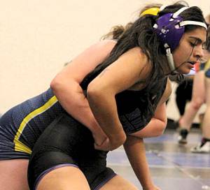 File photo
Emily Gomez of North Kitsap competing earlier in the season.