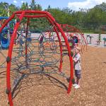 Another view of the playground rendering.