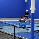 The facility offers 12 indoor courts.