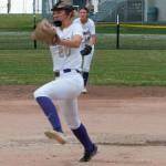 Luke Caputo/Kitsap News Group photos
Viking Reese Anderson prepares to throw a pitch in an 11-5 loss to Port Angeles May 7 at North Kitsap High School.