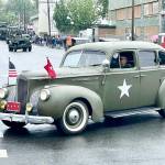 Britney Fletcher-West/Kitsap News Group
Military vehicles roll through downtown Bremerton at the Armed Forces Day Parade May 17.