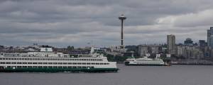 Joshua Kornfeld/Kitsap News Group
Ferries in Seattles Elliot Bay.