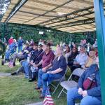 Community members gathered for the Sunset Lane Cemetery Memorial Day ceremony in Port Orchard May 26.