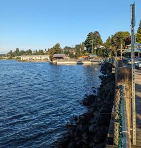 Lizzy Rolando courtesy photo
The Port Orchard waterfront path serves as the route for the new audiobook walk.