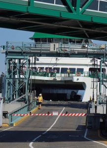 Joshua Kornfeld/Kitsap News Group
M/V Wenatchee docking at Eagle Harbor.