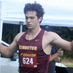 Luke Caputo/Kitsap News Group photos
Kingston Buccaneer Coen Van Vliet placed first in the boys cross-country 2-mile varsity event Sept. 3 in the Olympic League jamboree at the Kitsap County Fairgrounds.