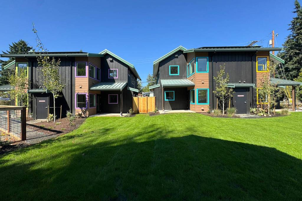 The development features 8 one-bedroom apartments for low-income seniors and adults with disabilities.