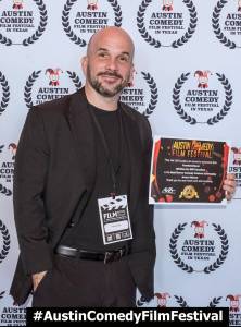 Will Donahue courtesy photo
Local Silverdale screenwriter Will Donahue won first place at the Austin Comedy Film Festival Sept. 27 for his horror-comedy screenplay Frankenstoner about a depressed Frankensteins monster.