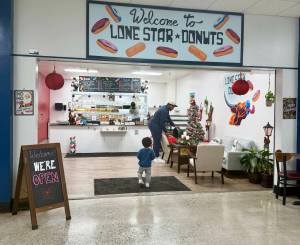 Britney Fletcher-West/Kitsap News Group photos 
Lone Star Donuts opened its newest location inside the mall Oct. 21.