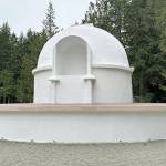 Ground Zero Center for Nonviolent Action courtesy photos
Progress of the Pacific Northwest Peace Pagoda as of July 2025.