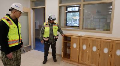 NAVFAC Northwest courtesy photos
The project will nearly double the capacity of the previous child development facility.