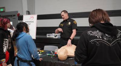 VMFH courtesy photo
The Healthcare Career Expo took place in late April at Olympic College.