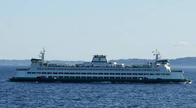 File photo
A ferry crosses Puget Sound.