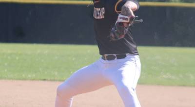 Luke Caputo/Kitsap News Group photos
Wolves starting pitcher Brody Gadberry throws a pitch during a 4-1 SK road loss to Bonney Lake in the first round of the 2026 SPSL 4A Baseball Tournament May 5.
