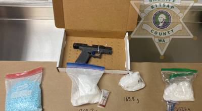 KCSO courtesy photo
Drugs and a handgun that were seized May 6.