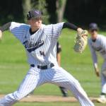 Luke Caputo/Kitsap News Group photos
Viking Lincoln Chirgwin throws a pitch during a 10-0 NK win over the Eatonville Cruisers in the opening round of the 2026 District 3 2A Baseball Tournament May 11 in Poulsbo.