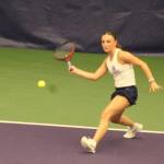 Olympic Trojan Annabelle Waldman finished second in girls singles during the 2026 2A State Tennis Tournament May 23 at the Nordstrom Tennis Center at the University of Washington in Seattle.