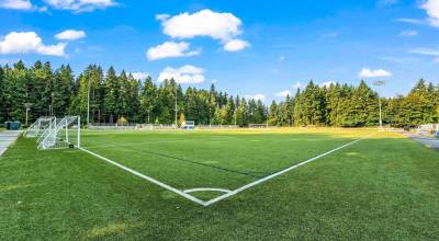 Kitsap County Parks courtesy photo
Gordon Field 1 at the Kitsap County Fairgrounds will be closed through early August for turf replacement.