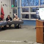 Scott Henden pleas the board to be honest and transparent moving forward at the meeting.